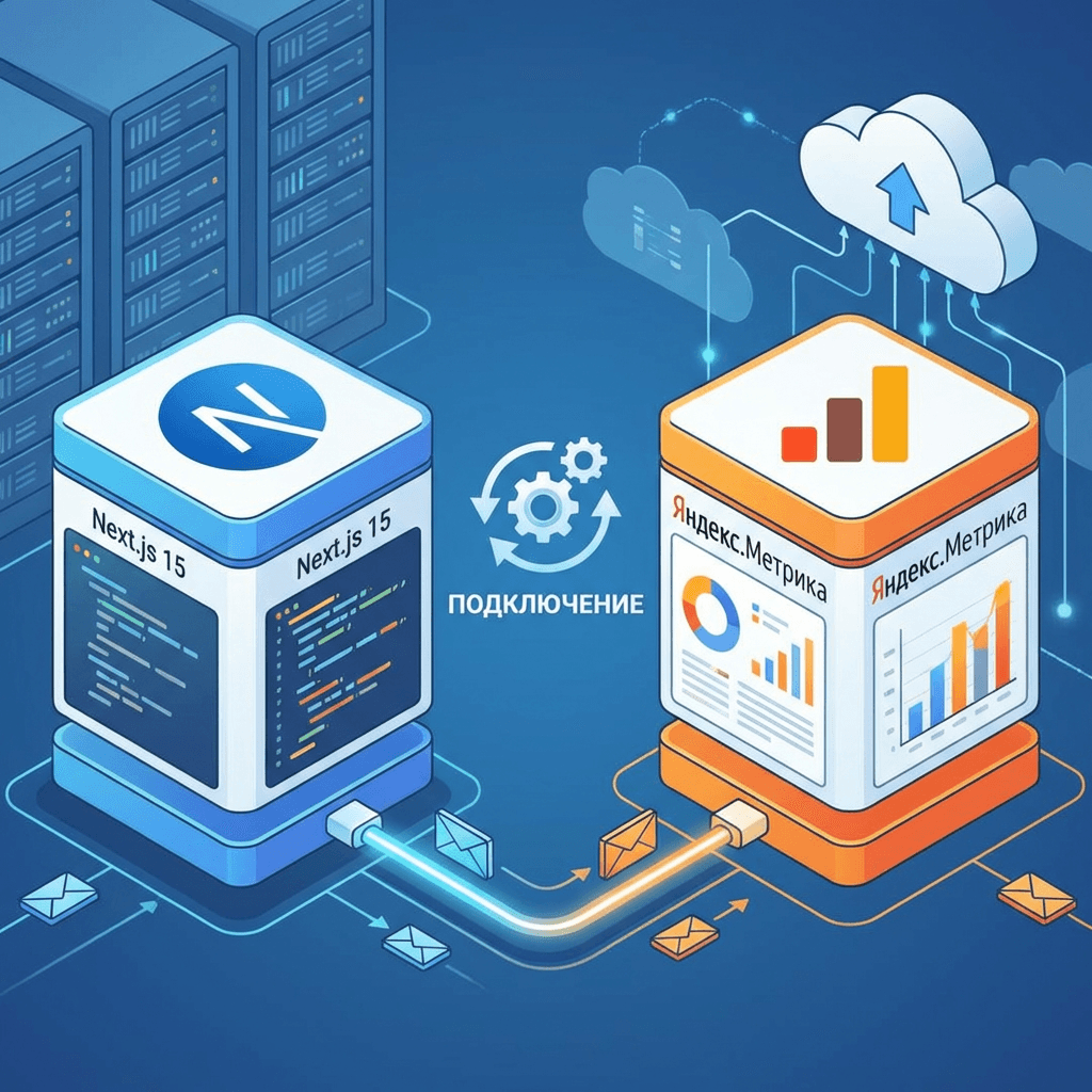 Подключение Яндекс.Метрики к Next.js 15