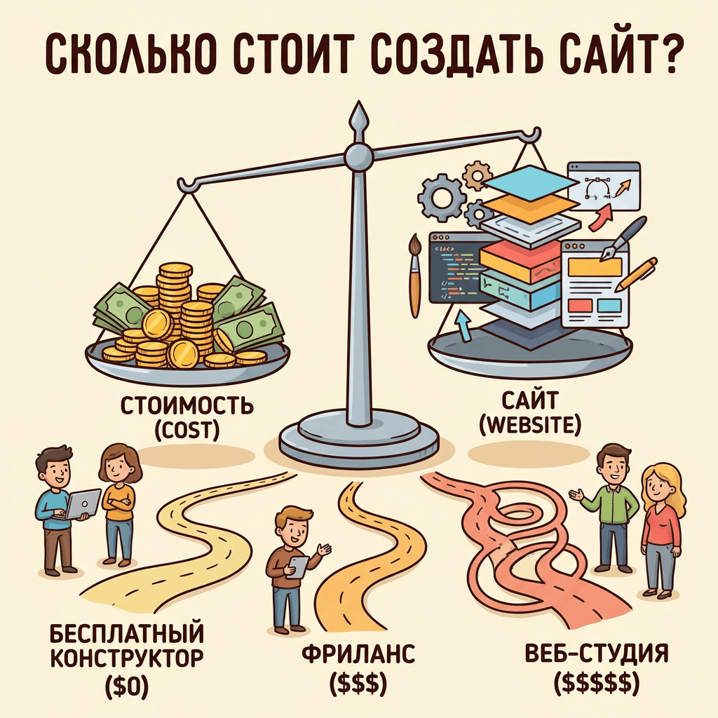 Сколько стоит создать сайт?